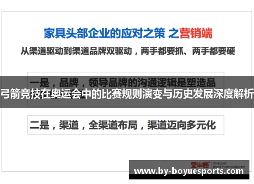 弓箭竞技在奥运会中的比赛规则演变与历史发展深度解析